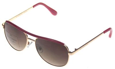 Juicy Couture Sunglasses Gold Pink Metal UV Protection 55-16-125 Aviator Gift - Image 1 of 4
