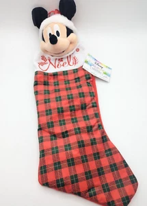 Disney Mickey Mouse Animierter Musikstrumpf Weihnachten NEU - Bild 1 von 2