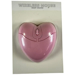 Target Bullseye Playground 2024 LOVE Heart Shaped Wireless Computer Mouse NEW! - Picture 1 of 3