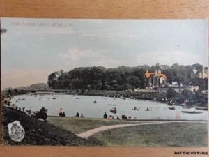 c1910 - The Canoe Lake Ryde - Isle of Wight - Picture 1 of 1