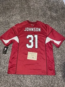 David johnson #31 Arizona cardinals XL  NIKE  NFL  Jersey Autographed GSE  COA - Picture 1 of 24