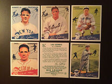 1934 Goudey MLB baseball reprint cards - One card 