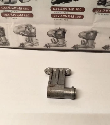 rc car nitro Kyosho gx gxr exhaust ellbow 12-18 size motor - Image 1 of 3