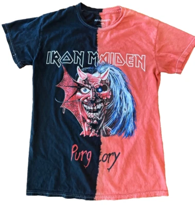 Iron Maiden 2021 "Purgatory"浸染重金属 T 恤尺寸 SM — 第 1/4 张图片