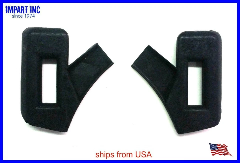 MG MGB Front Winshield Pillar Post To Body Seal Pad Both Sides Pair AHH7068/9 - Image 1 of 1