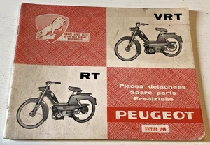 Catalogue Pièces Détachées PEUGEOT Type VRT & RT   - 1966 - Bel Etat. - Picture 1 of 10