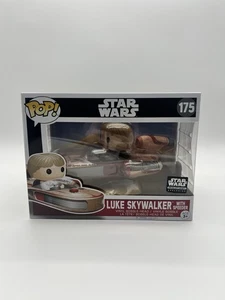FUNKO Pop Star Wars Luke Skywalker with Speeder 175 Smuggler’s Bounty Exclusive - Picture 1 of 6