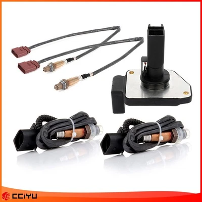 4X Sensor de oxígeno o2 02 y sensor de flujo de aire de masa para Audi A4 A4 Quattro 2005 3,0 L Foto 1 de 4