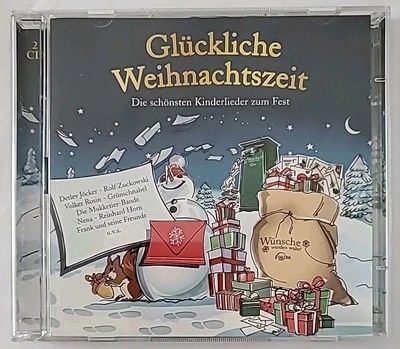 Glückliche WEIHNACHTSZEIT Die schönsten KINDERLIEDER zum Fest  2 CD's Nena u. a. - Bild 1 von 2