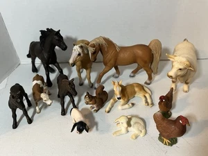 Schleich Deutschland Lot 13x Figuren meist Bauernhof von 98-08 teils Auslaufliste#2 - Bild 1 von 12