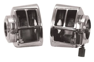 V-Factor 13335 Chrome Handlebar Switch Housing Harley Big Twin Sportster 82-95 - Picture 1 of 1