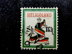 nystamps British Heligoland Stamp # 22a Used $240 L11y2986 - Imagen 1 de 2