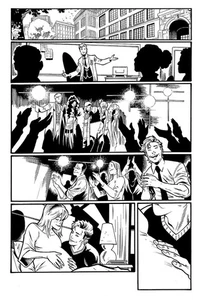 SPIDER-MAN THE LOST HUNT 5 pg 19 PREGNANT MARY JANE & PETER PARKER - Picture 1 of 3