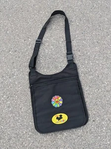 Vintage Disney VoluntEARS Messenger Bag With Takashi Murakami Flower - Picture 1 of 8