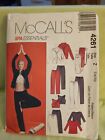 McCall's Pattern 4261 Spa Essentials Jacket, Top, Pants, Skirt, & Bag -L/XL -UC