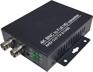 4K BNC TO HDMI CONVERTER CONVERT HD TVI/ CVI/ AHD ANALOG VIDEO SIGNAL TO HDMI - Picture 1 of 7