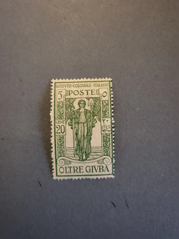 Stamps Oltre Giuba B3 never hinged Cover