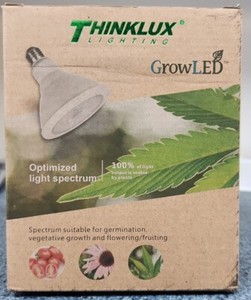 THINKLUX LED PAR 38 GROWLED LED GROW LIGHT LOT OF 2