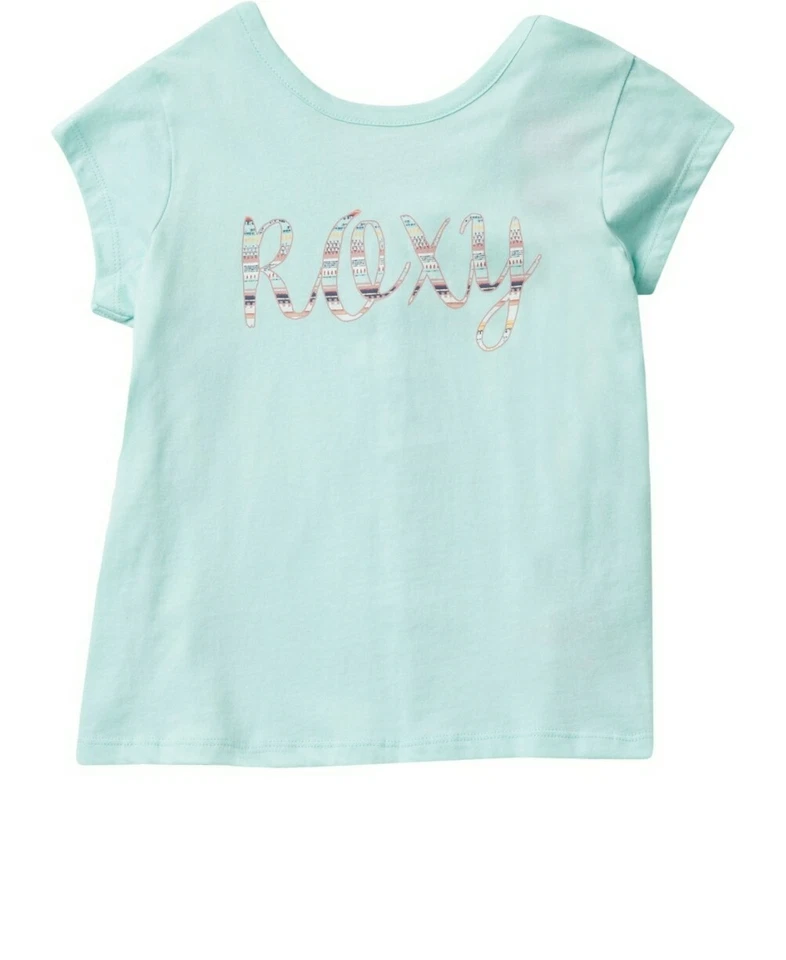 NUEVO Top Niñas Roxy Tortilla Galleta Livin' Dream, Turquesa, Talla 2 Foto 1 de 1