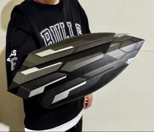 Réplica de escudo de metal Avenger 3 infinity War Capitán América Wakanda con soporte utilería - Imagen 1 de 12