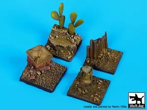 Viñeta Negro Perro 1/35/Secciones Base Diorama (4 estilos diferentes) D35069 - Imagen 1 de 1