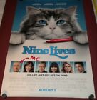 Nine Lives Movie Poster 27X40 D/S Kevin Spacey Jennifer Garner Christophr Walken