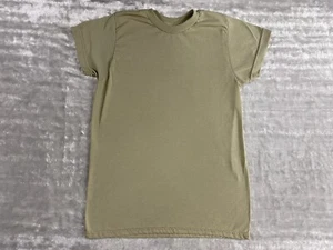 US MILITARY Sand Tan t shirt 8415-01-519-8784 size SMALL - Picture 1 of 11