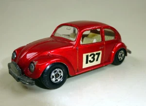Matchbox Superfast n.15A VW 1500 rosso metallizzato "137" - Foto 1 di 7