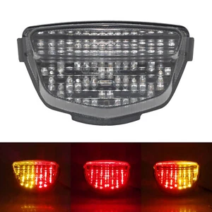 E-Mark fumè Led integrato luce fanale posteriore per HONDA CBR1000RR 2008-2016 - Picture 1 of 11