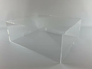 Thorens TD124 / TD-124 MKI MKII Haube Deckel Dust Cover Stofkap - Picture 1 of 11