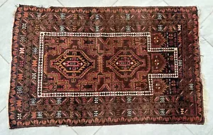 Tappeto turco kilim tessuto a mano vintage 33x52 - Foto 1 di 5