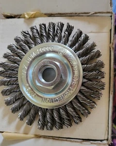 Maryland Brush Co. #43102, 4" Stringer Bead NF 5/8-11 Arbor X.020" 5 pcs. - Picture 1 of 3