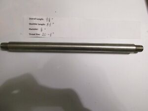 Anchor Pin Tilt Trim Cylinder Pivot Rod Unknown Application 9 5/8" Long 