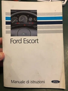 Libretto uso e manutenzione Ford Escort 06/1990 italiano auto - Foto 1 di 5