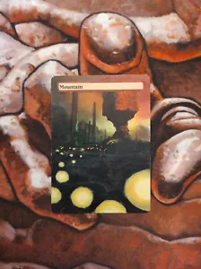 Magic the Gathering Mountain #29 Hand Painted Unique Custom MTG Alter - Picture 1 of 1