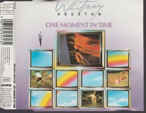 Whitney Houston One Moment In Time Cd Maxi Olympic Games 1988 Jermaine Jackson - Picture 1 of 1