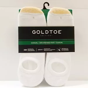 Gold Toe Edition No Show Moisture Wicking Perfect Fit Sock 6 Pack SZ 6-12.5 - Picture 1 of 2