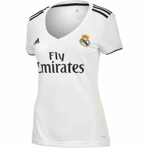 Maglietta ufficiale Adidas Real Madrid donna casa 2018/19 - Foto 1 di 9
