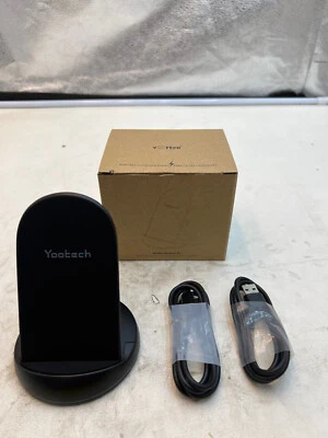 (Cantidad 2) Cargador Inalámbrico Yootech, Soporte de Carga Inalámbrico Máximo 10W, para Smartphones Foto 1 de 4