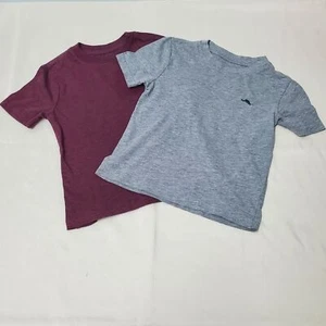 Tommy Bahama Camisa Niños 4 (Juego de 2) Gris Borgoña Camisetas Informales - Imagen 1 de 7