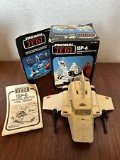 Vintage STAR WARS ISP-6 Mini Rig Imperial Shuttle 1983 Kenner ROTJ W box