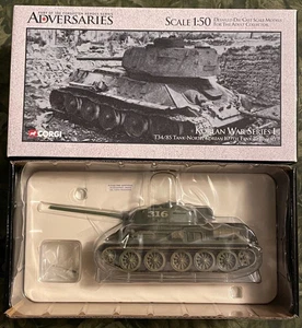 Tanque Corgi Adversaries T34-85, Serie Guerra de Corea 109th Reg t.1:50 Diecast Metal - Imagen 1 de 6