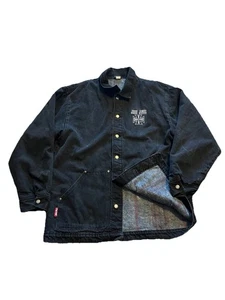 Cappotto vintage anni 90 Jesse James West Coast Choppers coperta lavoro taglia XXL - Foto 1 di 11