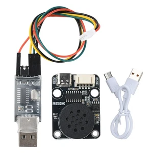 Kit de módulo de reproducción de voz MP3 CX-SP5T/CX-SP5F DC 3.3-5V control de puerto serie Uart - Imagen 1 de 33