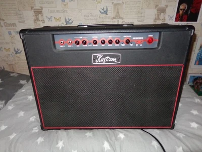Kustom KG 100 FX212.Gitarrenverstärker,wenige Betriebsstunden,fehlerfrei! - Bild 1 von 4