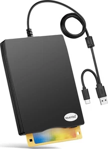 Lecteur de disquette USB type A/C lecteur/convertisseur externe 3,5 - Photo 1/9