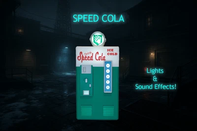 Speed Cola CoD Zombies Perk Machine Desk Lamp
