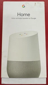 Google Home Voice-Activated Speaker Google Personal Assistant White Slate 🔥 - Picture 1 of 9