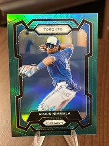 2024 Panini Prizm Prizms Green #232 Arjun Nimmala - Bild 1 von 2