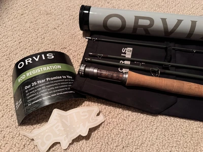 Orvis 4ta Generación Helios Serie "F" -- 9' 5wt caña de mosca (¡nunca registrada!) Foto 1 de 4